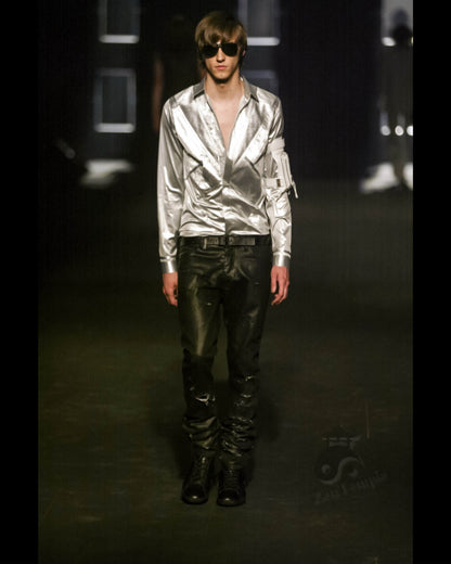 Dior homme SS04 "Strip" studded belt