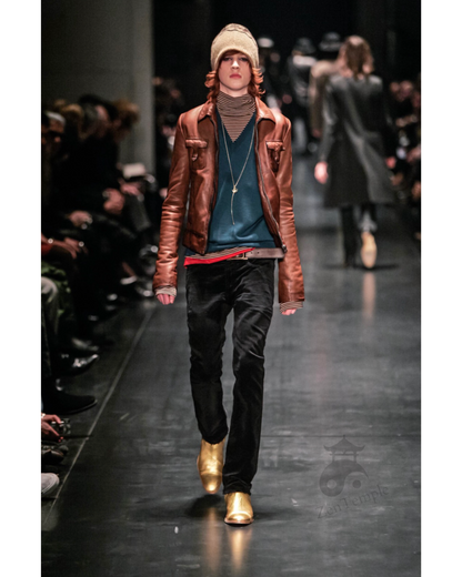 Dior Homme AW05 「in the morning」ダメージ加工ウールセーター