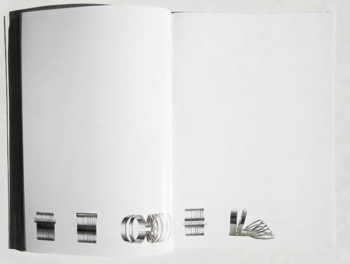 Dior Homme SS04 "Strip" 925 silver ring