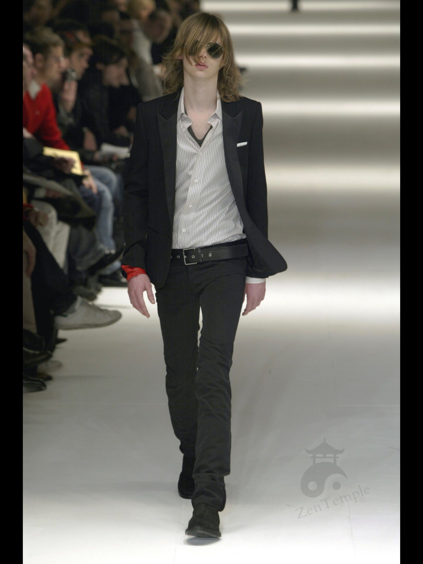 Dior homme AW04 "Victim of the crime" whiskered trousers