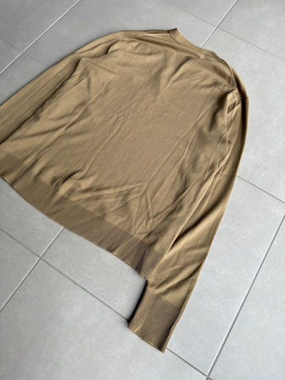 Dior Homme AW04 “VOTC” runway slashed V-neck sweater