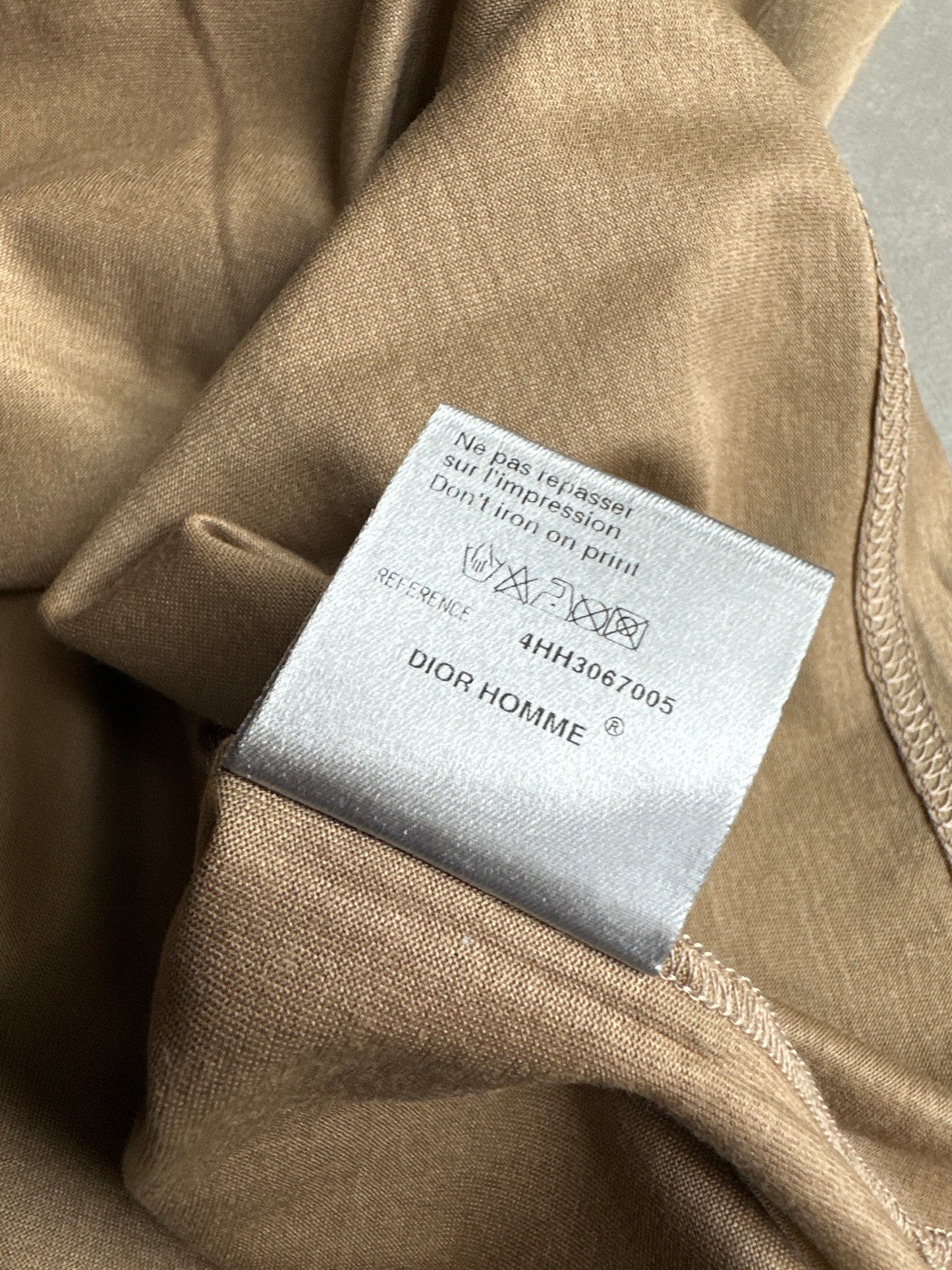 Dior Homme AW04 “VOTC” Eye print t-shirt