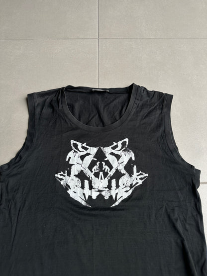 Dior Homme SS04 "strip" print tank top