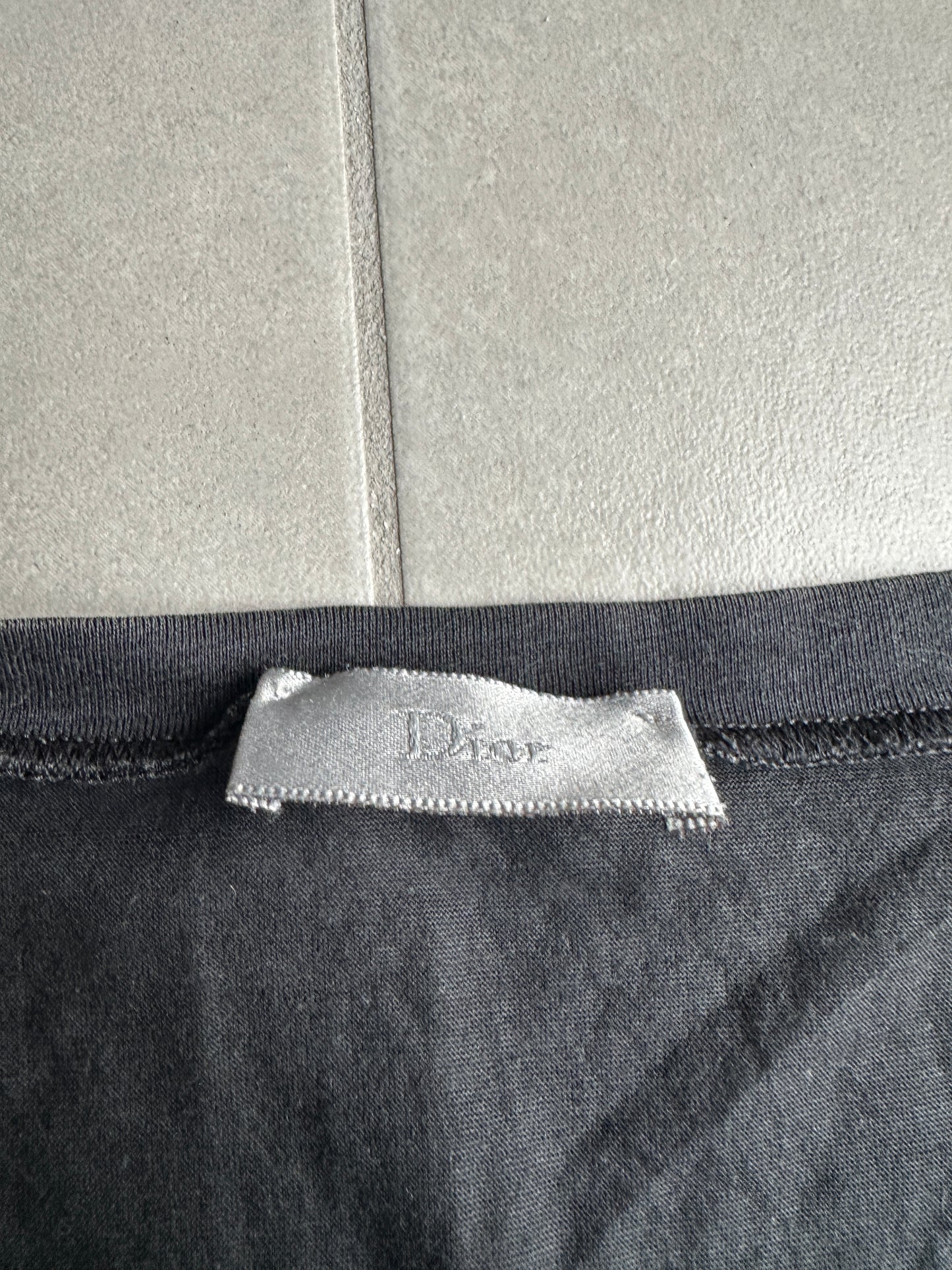 Dior Homme SS04 "strip" print tank top