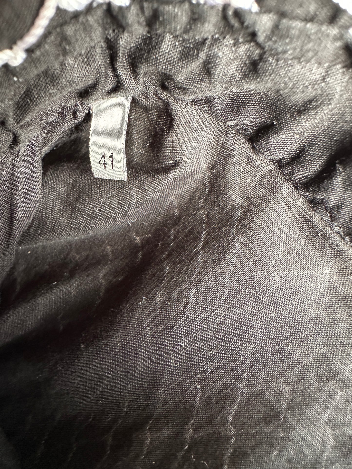 Dior Homme SS04 "Strip" mesh net button up