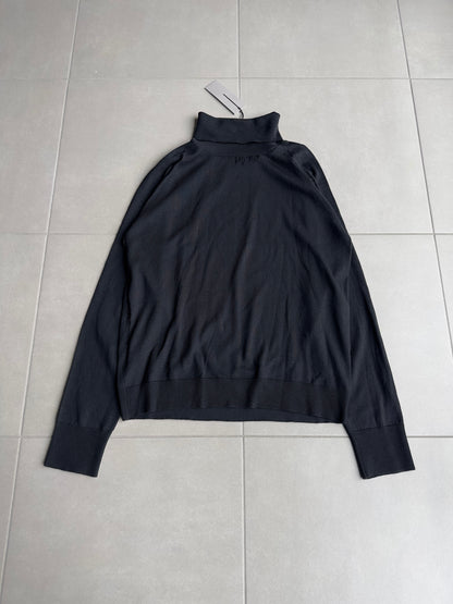 Dior Homme AW04 “VOTC” runway distressed turtleneck sweater