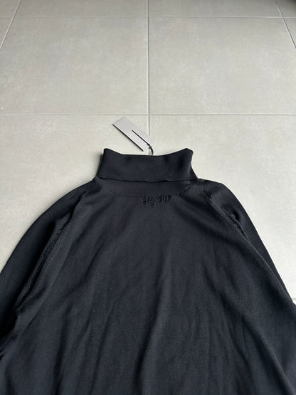 Dior Homme AW04 “VOTC” runway distressed turtleneck sweater
