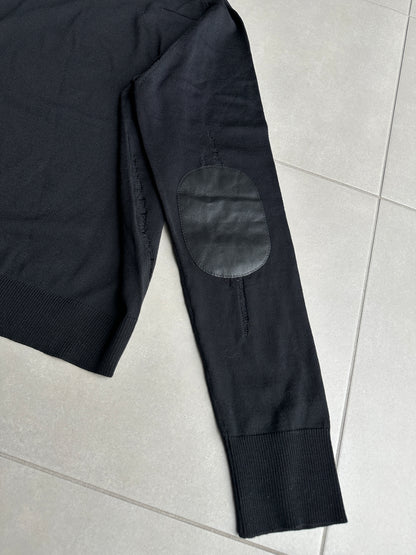 Dior Homme AW04 “VOTC” runway distressed turtleneck sweater