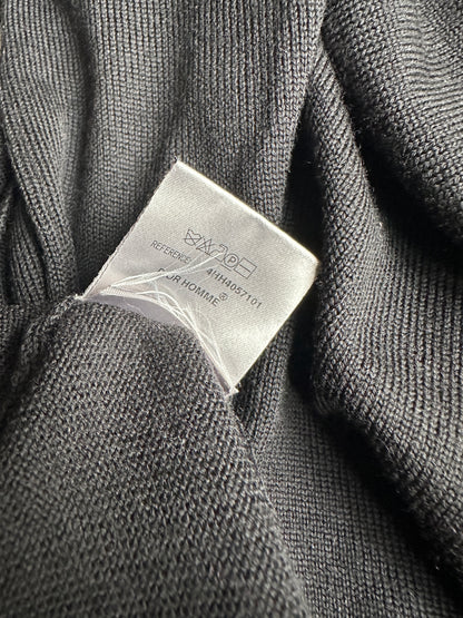 Dior Homme AW04 “VOTC” runway distressed turtleneck sweater