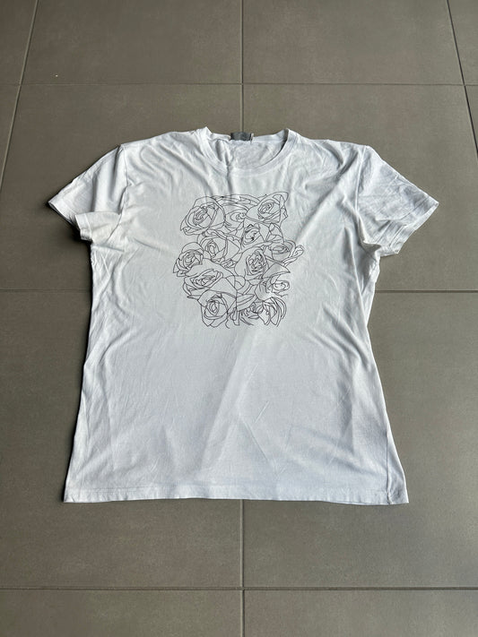 Dior Homme SS07 “We Look Good Together” rose T-shirt