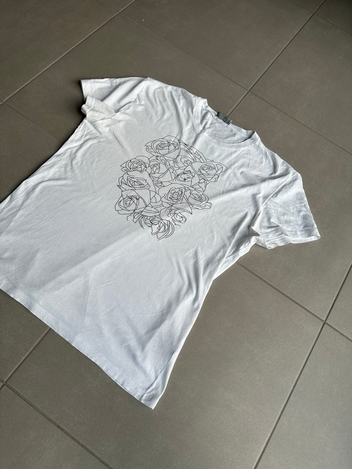 Dior Homme SS07 “We Look Good Together” rose T-shirt