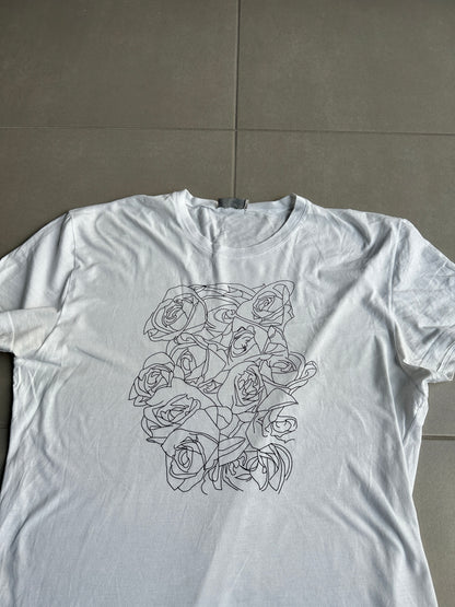 Dior Homme SS07 “We Look Good Together” rose T-shirt