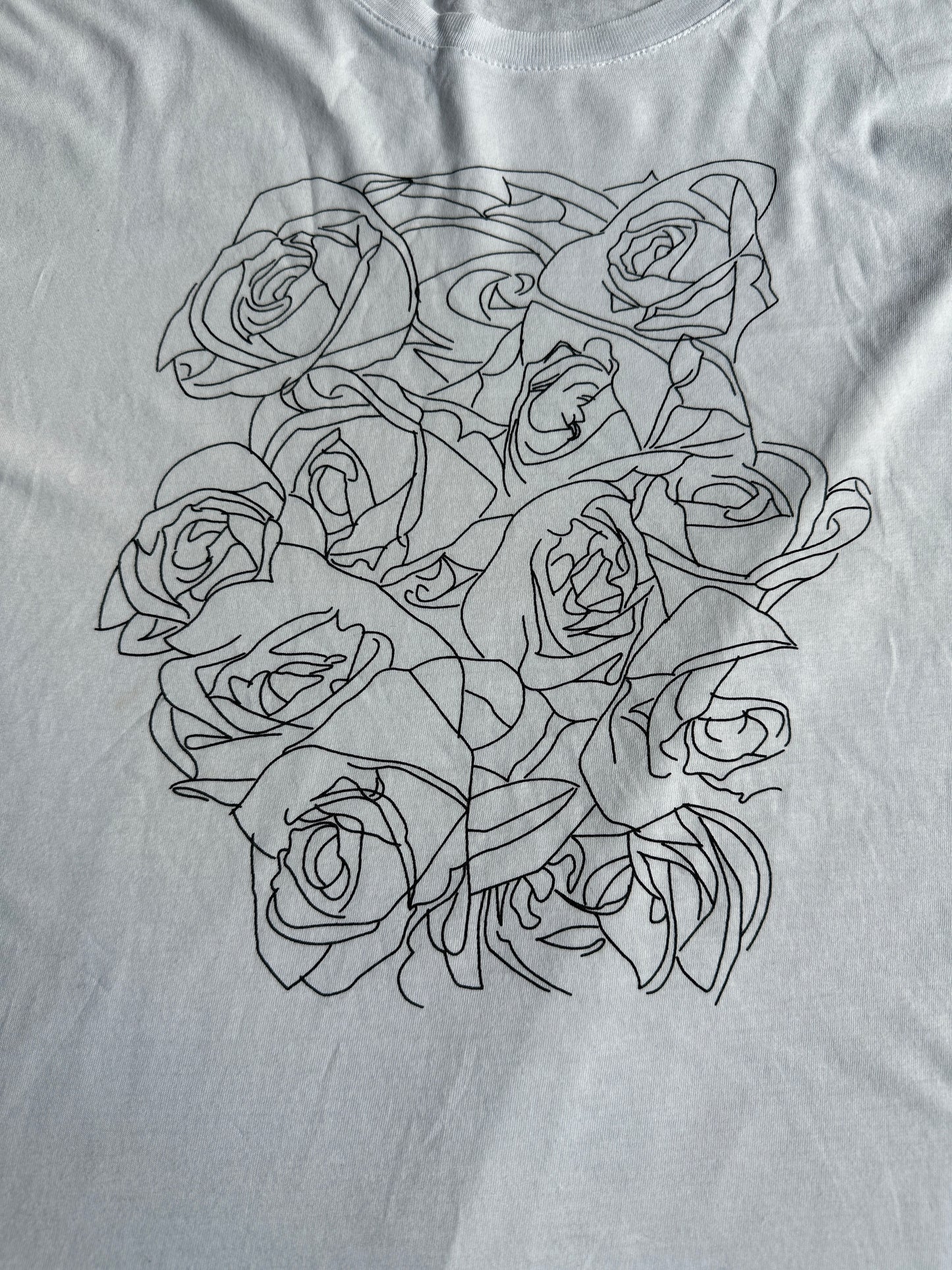 Dior Homme SS07 “We Look Good Together” rose T-shirt