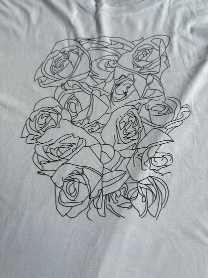 Dior Homme SS07 “We Look Good Together” rose T-shirt