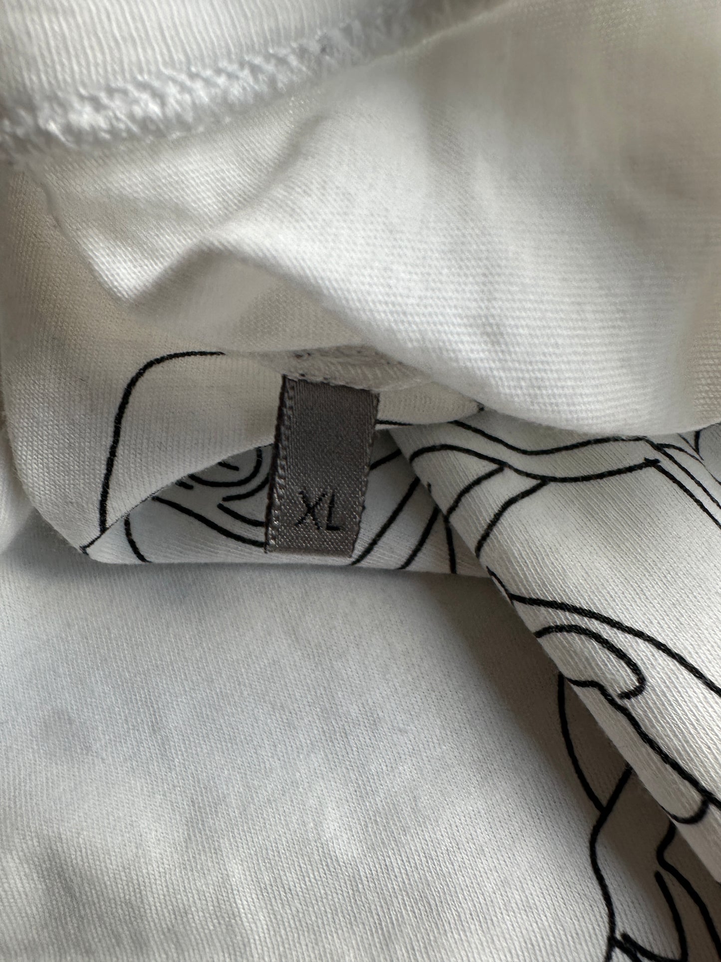 Dior Homme SS07 “We Look Good Together” rose T-shirt