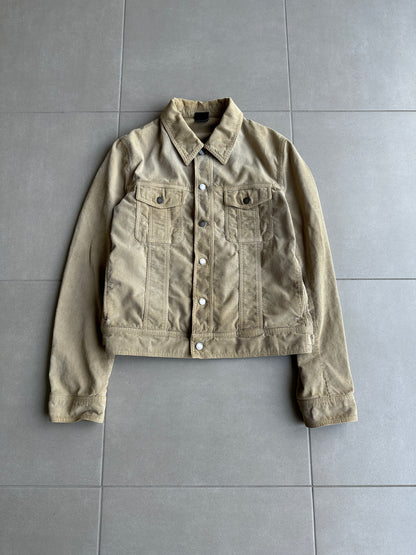 Dior Homme AW04 “Victim of the crime” corduroy trucker jacket