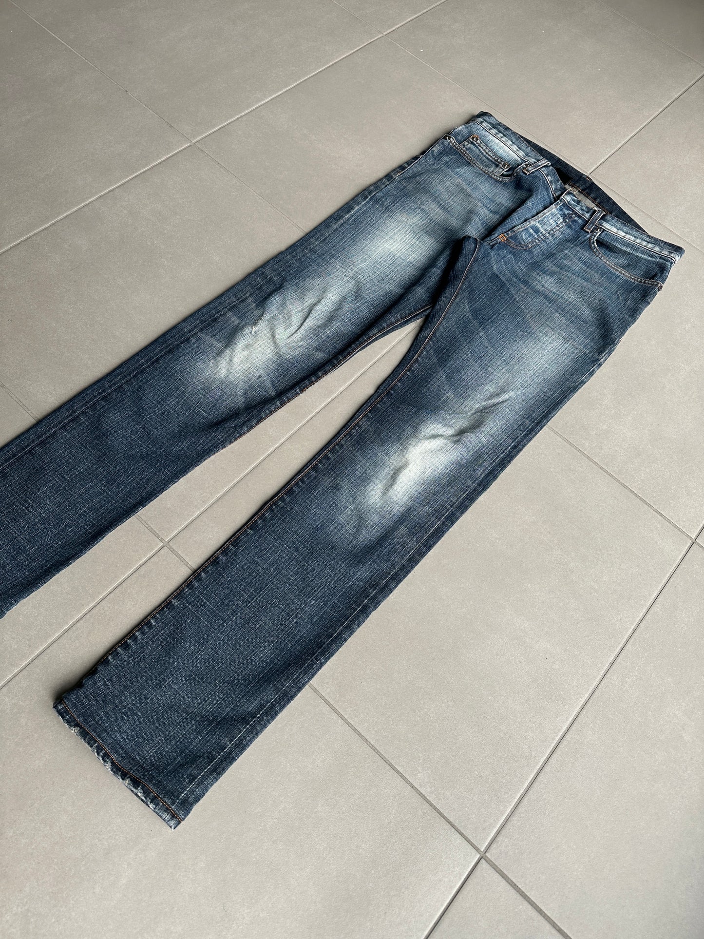 Dior Homme AW07 "Navigate" 17.5cm Jake jeans