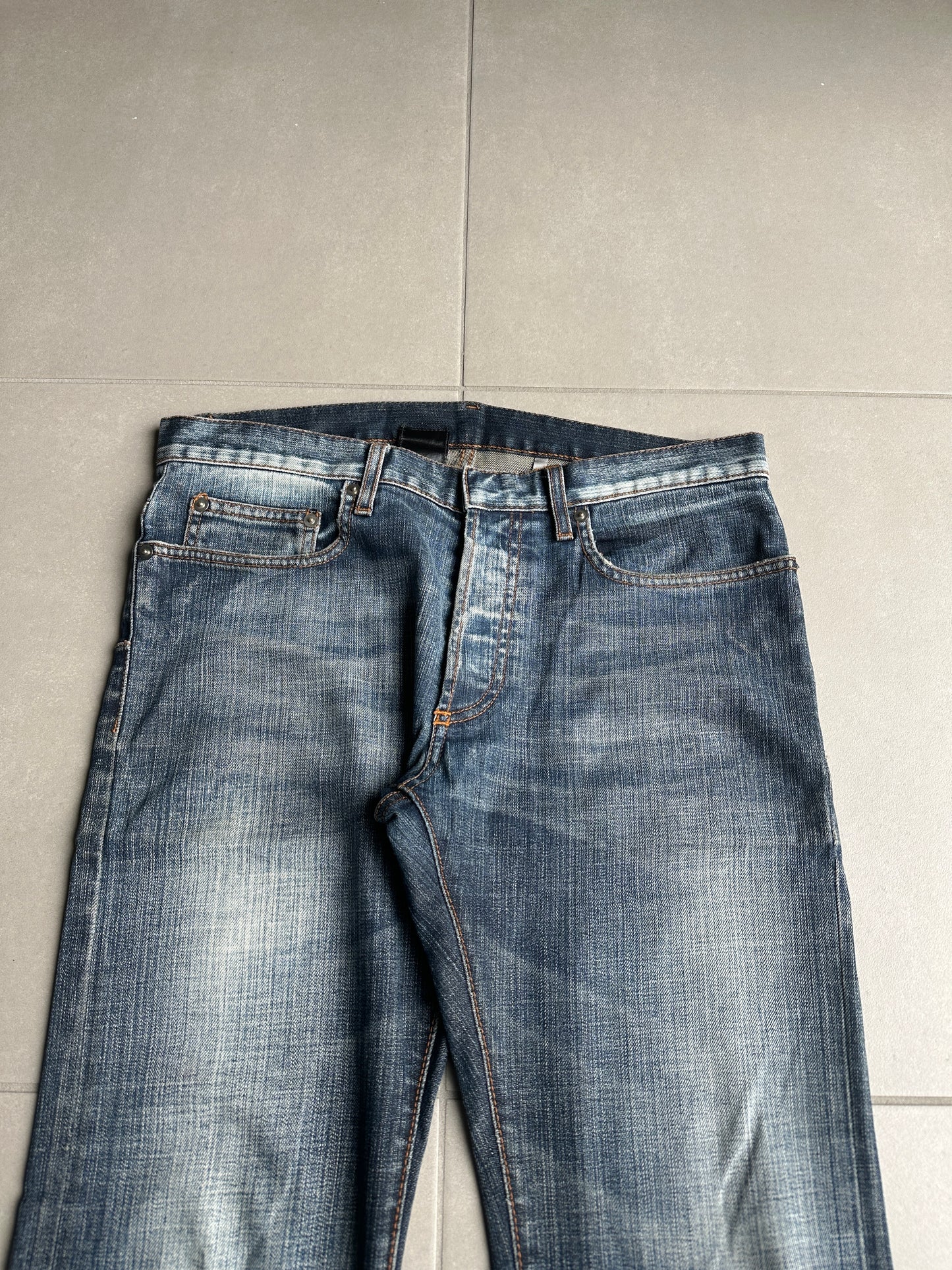 Dior Homme AW07 "Navigate" 17.5cm Jake jeans