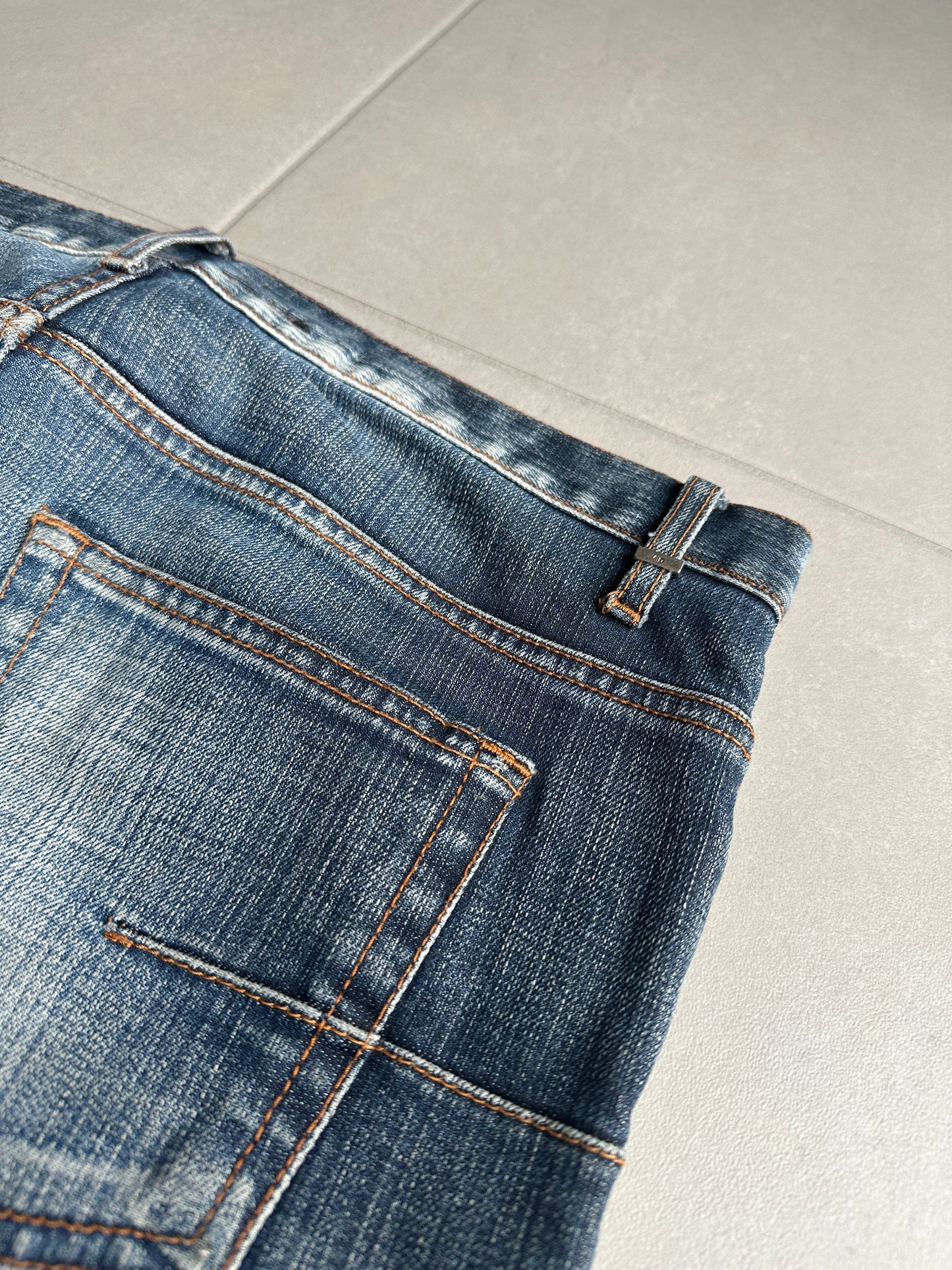 Dior Homme AW07 "Navigate" 17.5cm Jake jeans