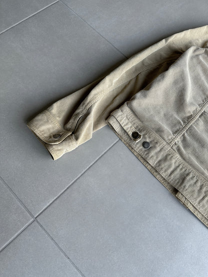 Dior Homme AW04 “Victim of the crime” corduroy trucker jacket