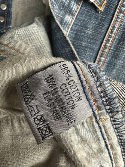 Dior Homme AW07 "Navigate" 17.5cm Jake jeans