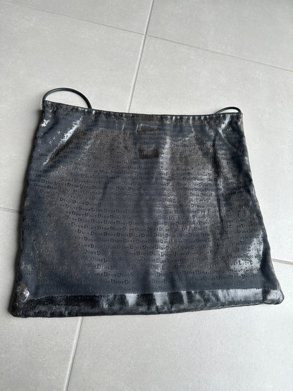 Dior Homme AW03 “Luster” Waxed shoulder bag