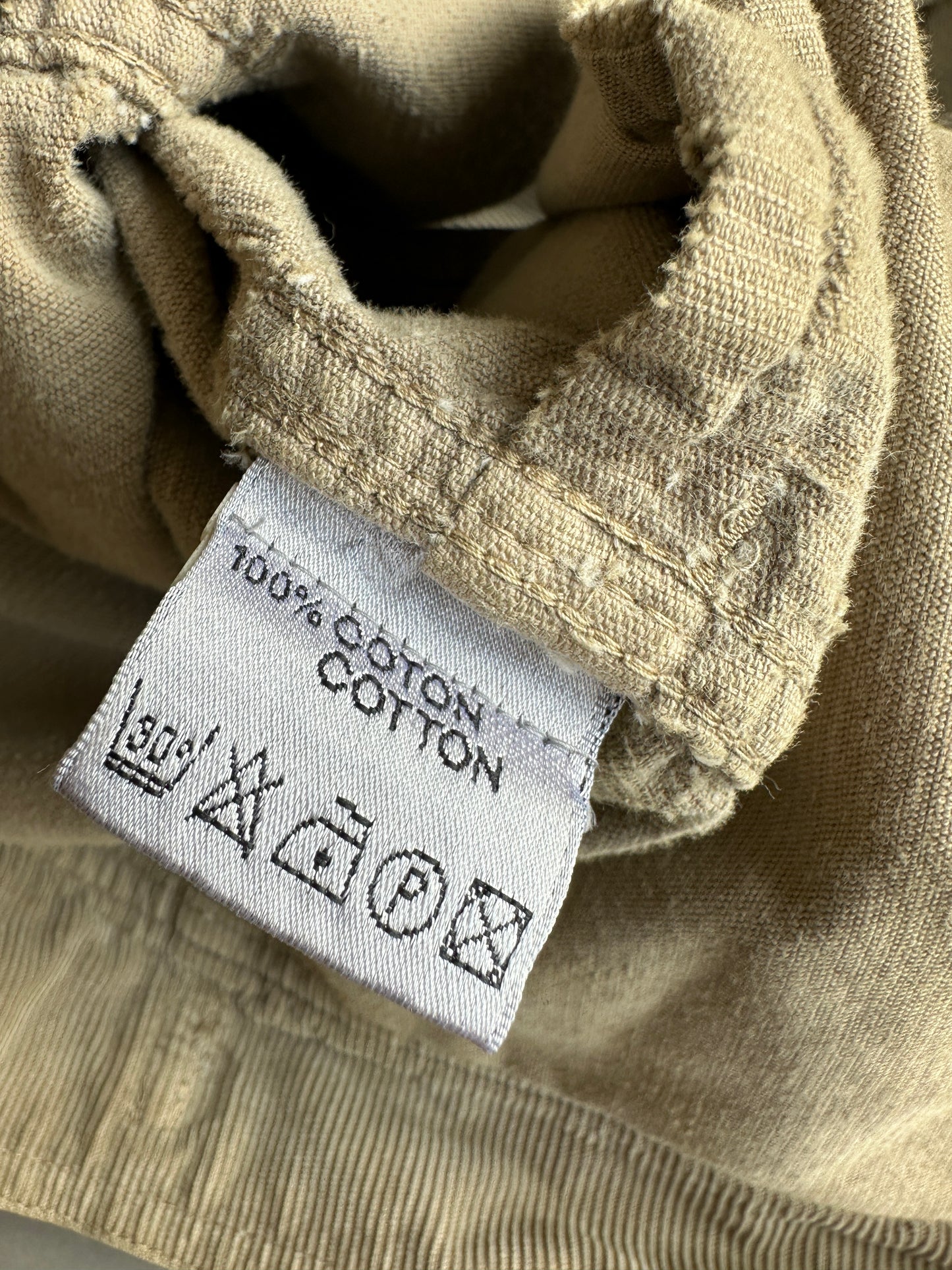 Dior Homme AW04 “Victim of the crime” corduroy trucker jacket