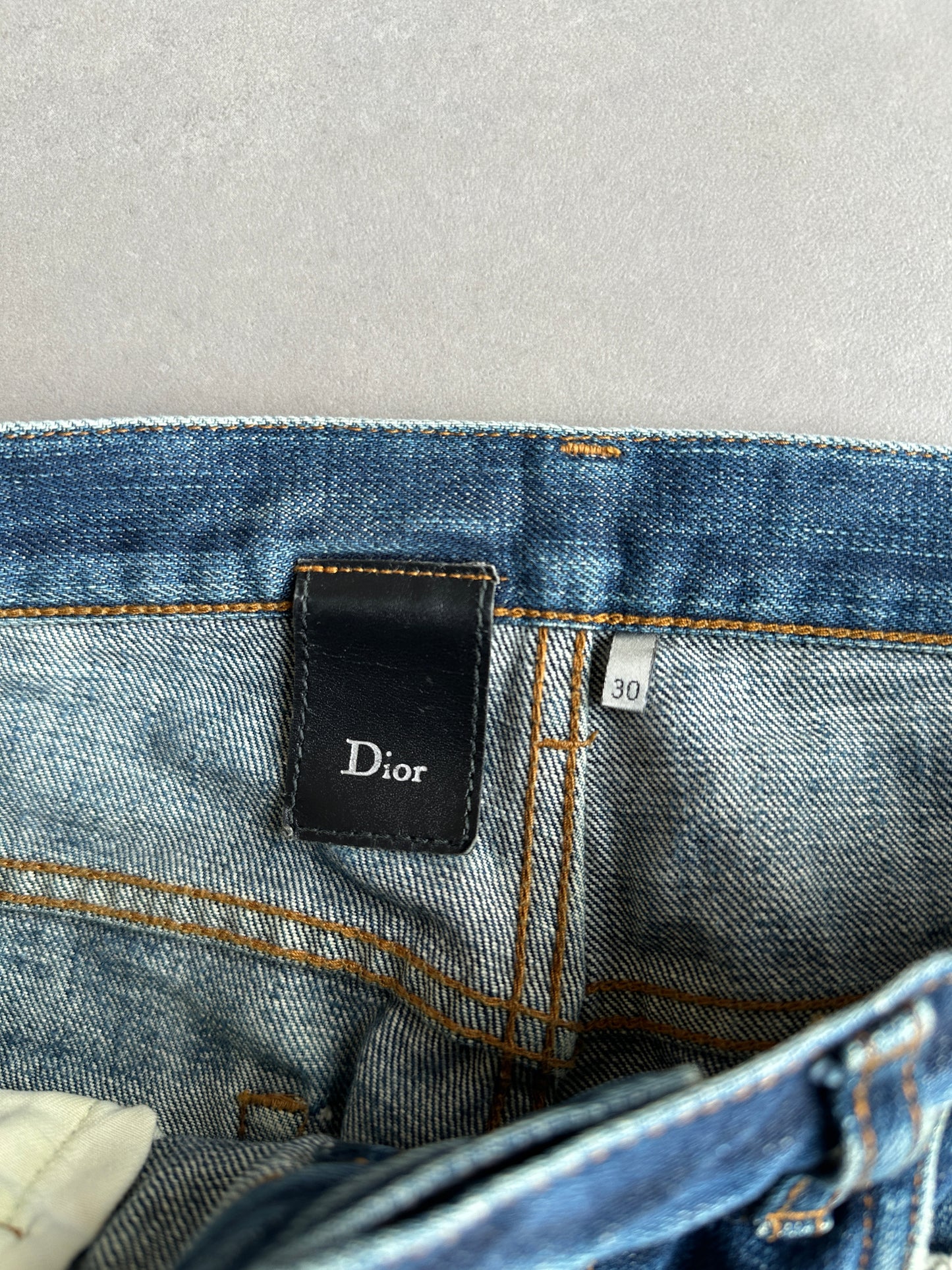 Dior Homme SS05 “BECK/Untitled” raw MIJ jeans