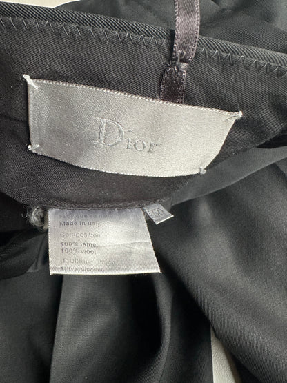 Dior Homme AW04 "VOTC" glossy wool slacks