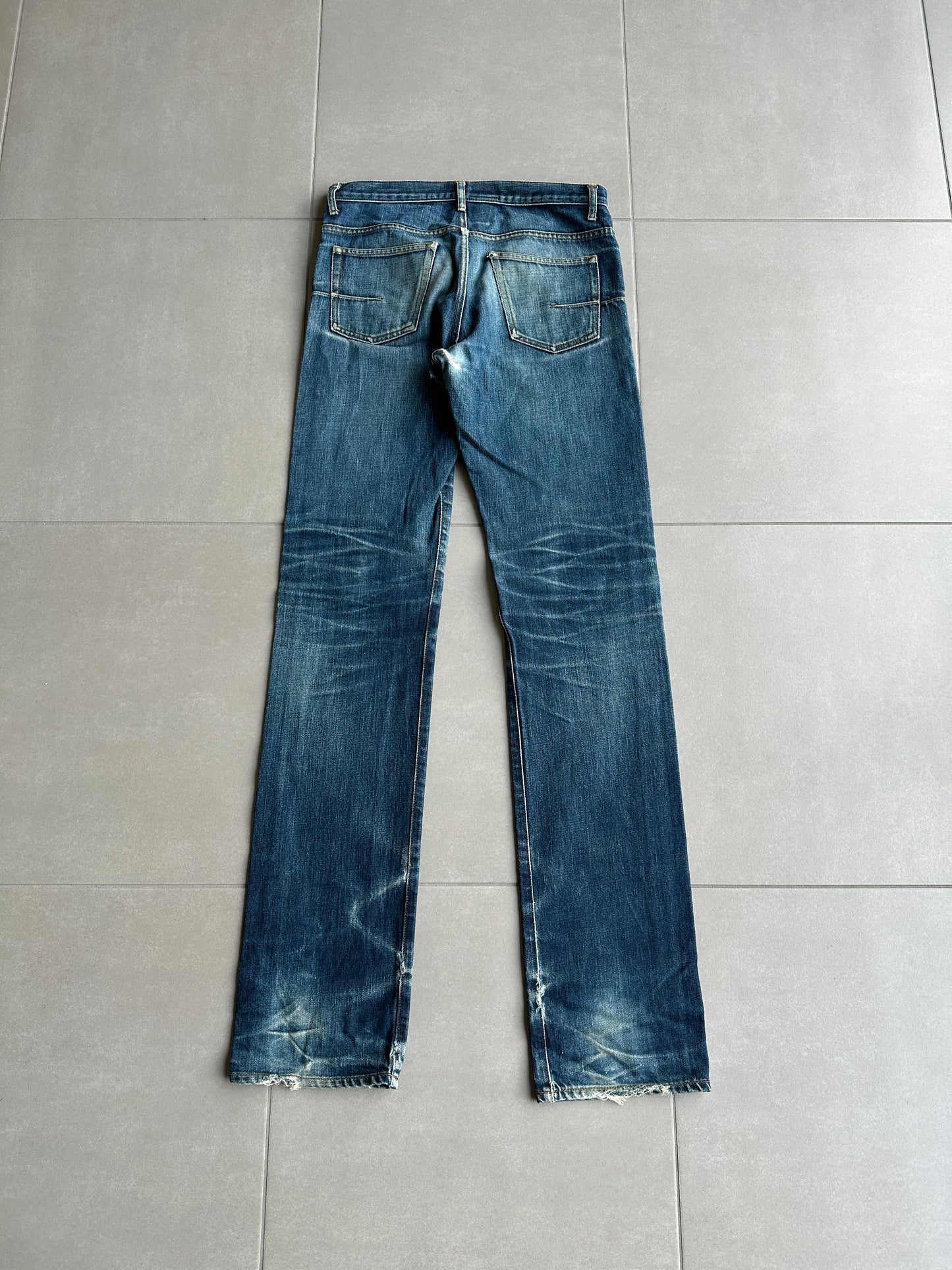 Dior Homme SS05 “BECK/Untitled” raw MIJ jeans