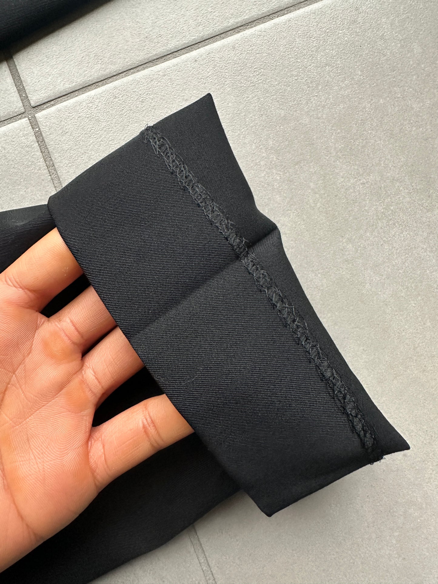 Dior Homme AW04 "VOTC" glossy wool slacks