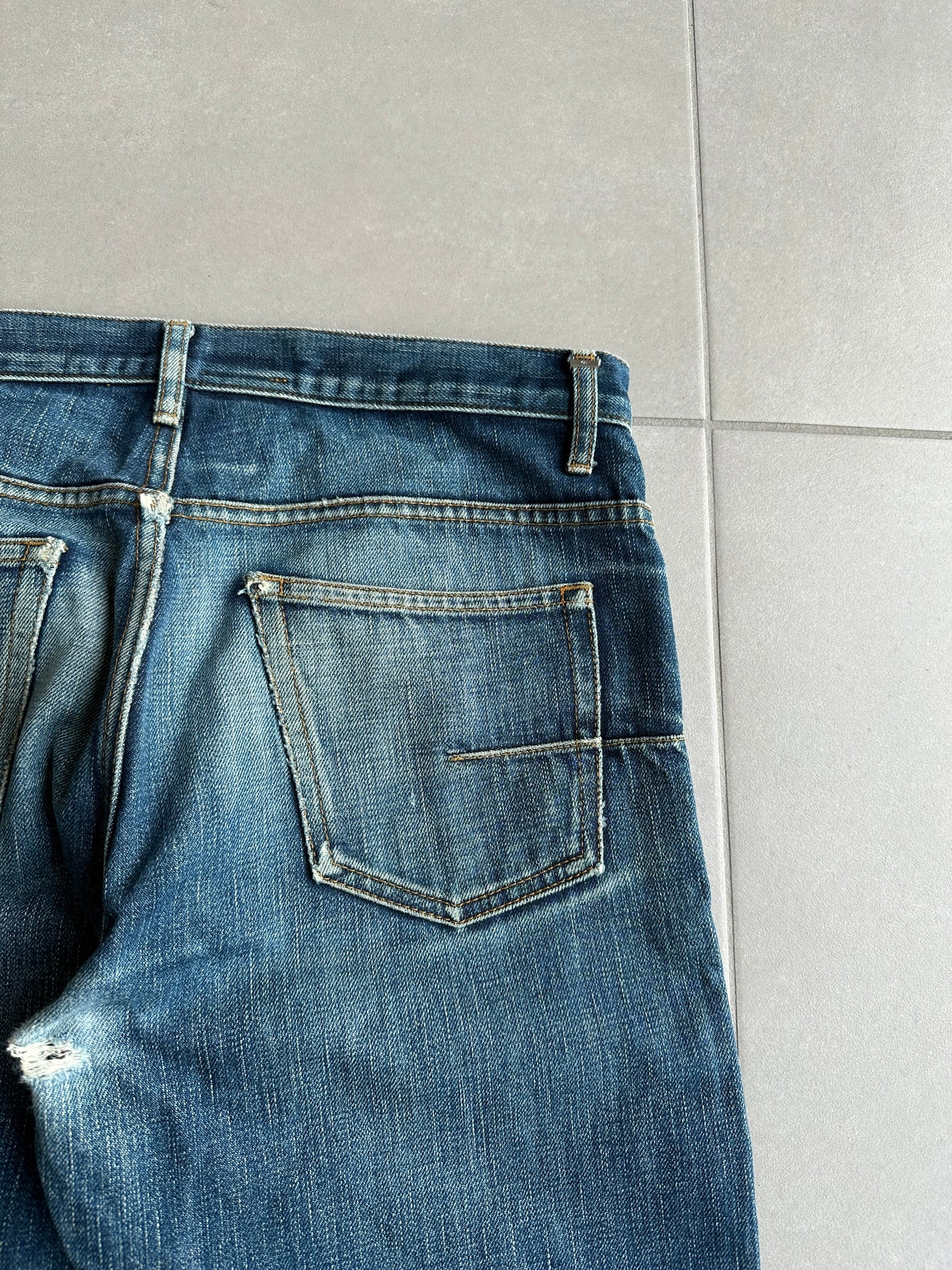 Dior Homme SS05 “BECK/Untitled” raw MIJ jeans