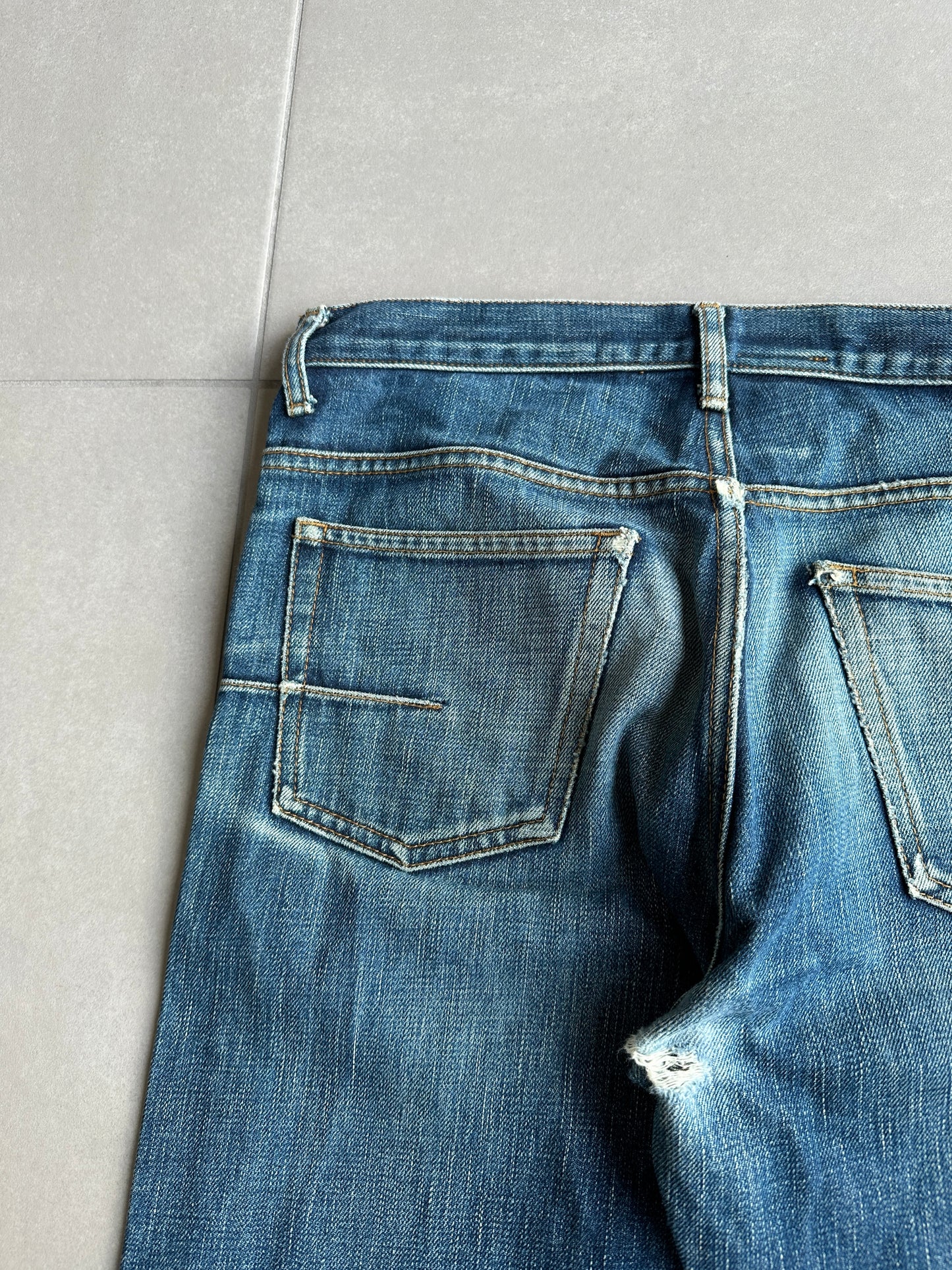 Dior Homme SS05 “BECK/Untitled” raw MIJ jeans