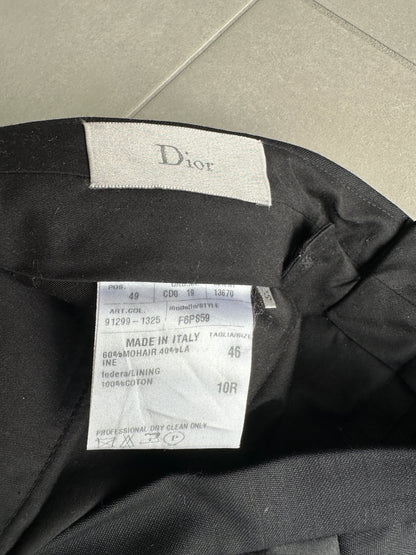 Dior homme AW07 "Navigate" mohair/wool trouser