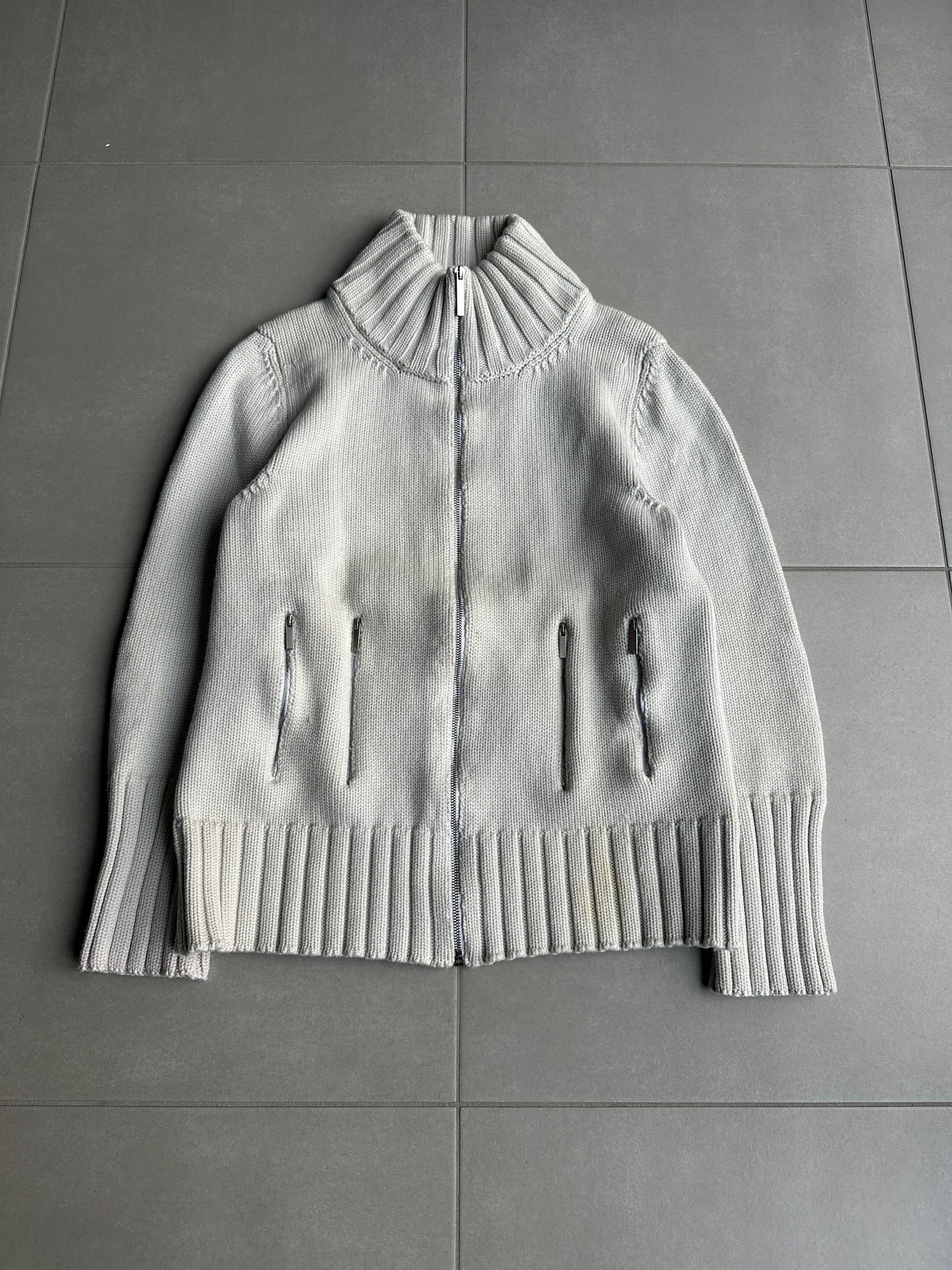 Dior Homme AW02 “Reflexion” divers knit