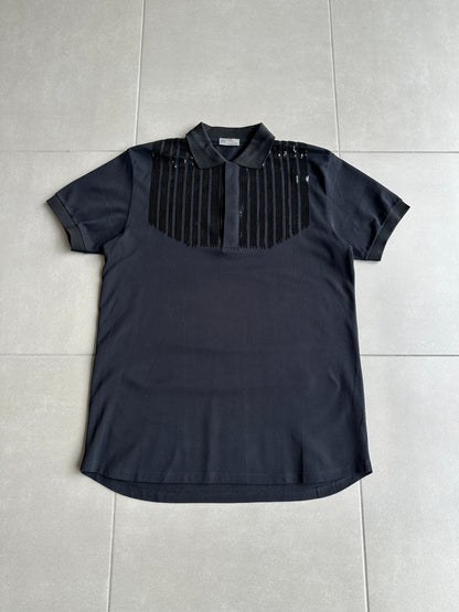 Dior Homme AW06 "These grey days" sequin polo