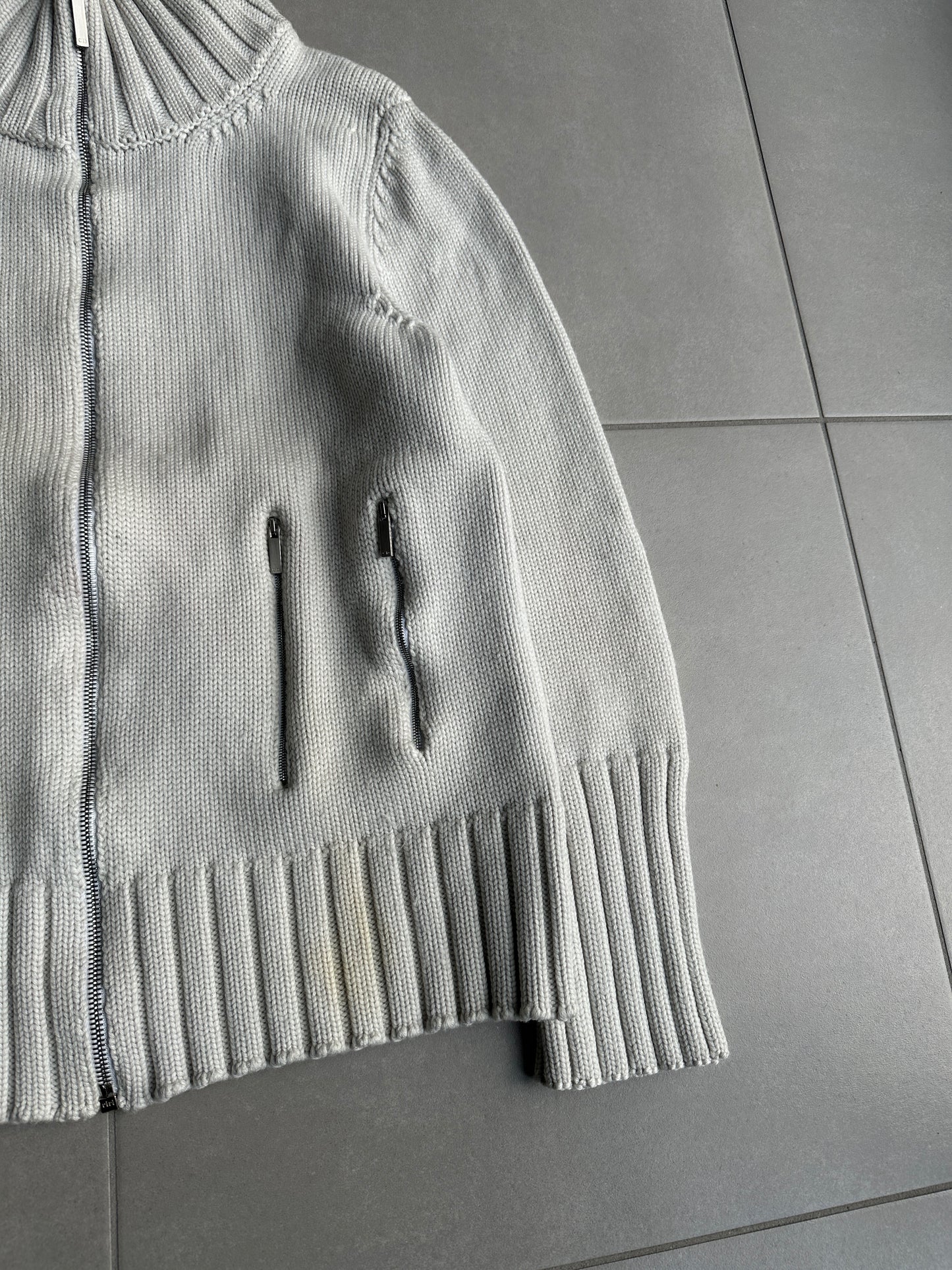 Dior Homme AW02 “Reflexion” divers knit