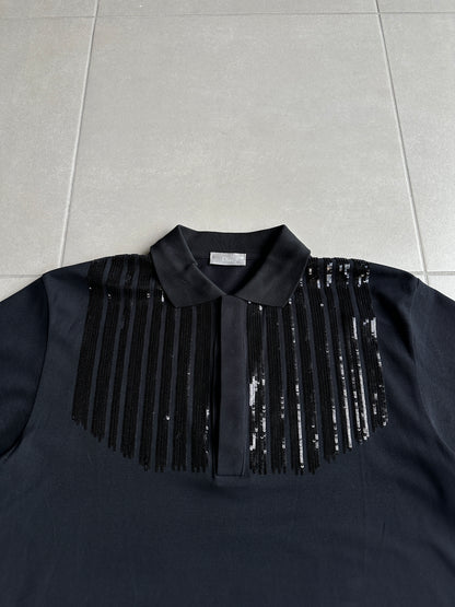 Dior Homme AW06 "These grey days" sequin polo