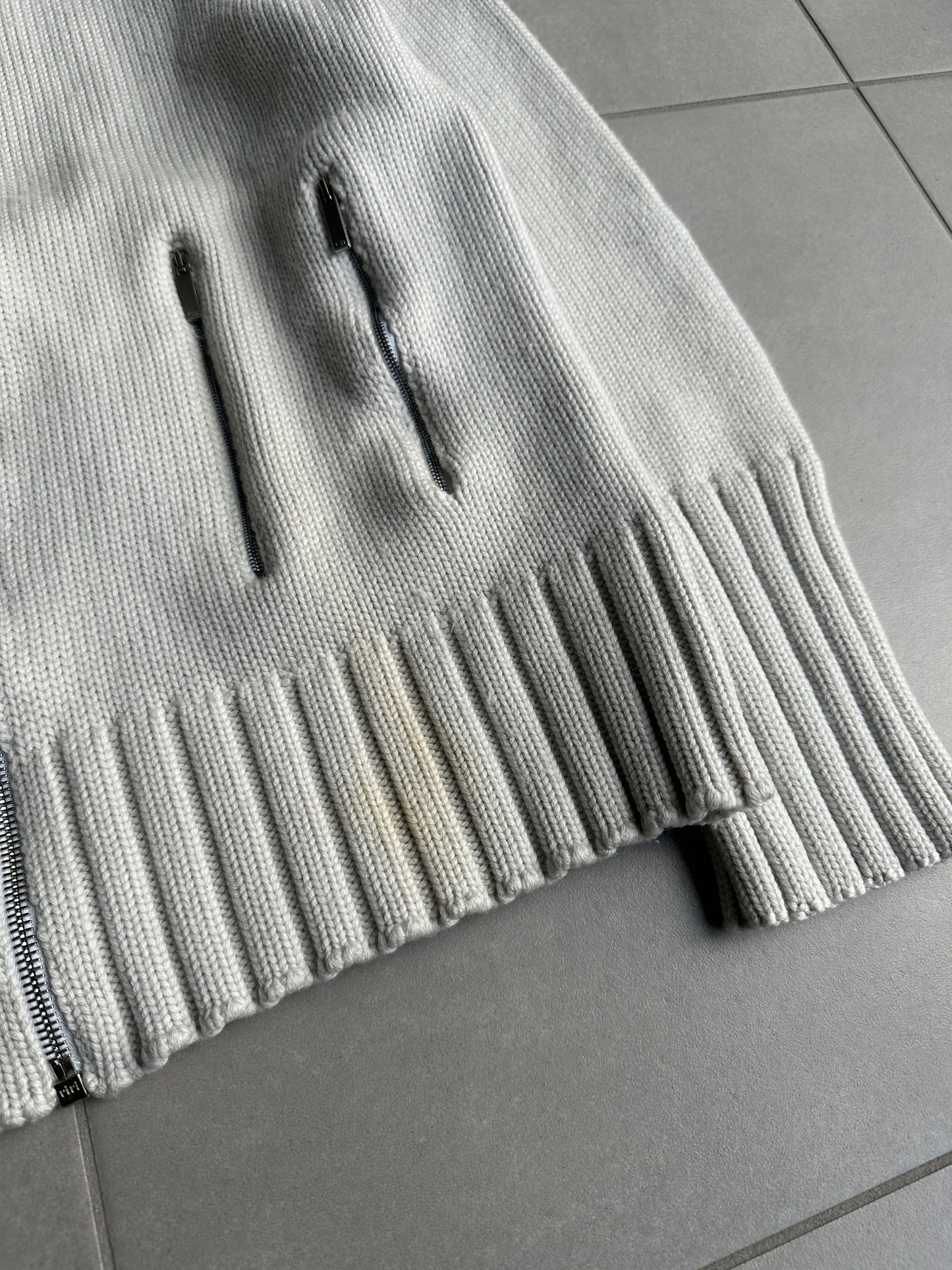 Dior Homme AW02 “Reflexion” divers knit