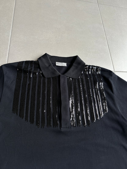 Dior Homme AW06 "These grey days" sequin polo