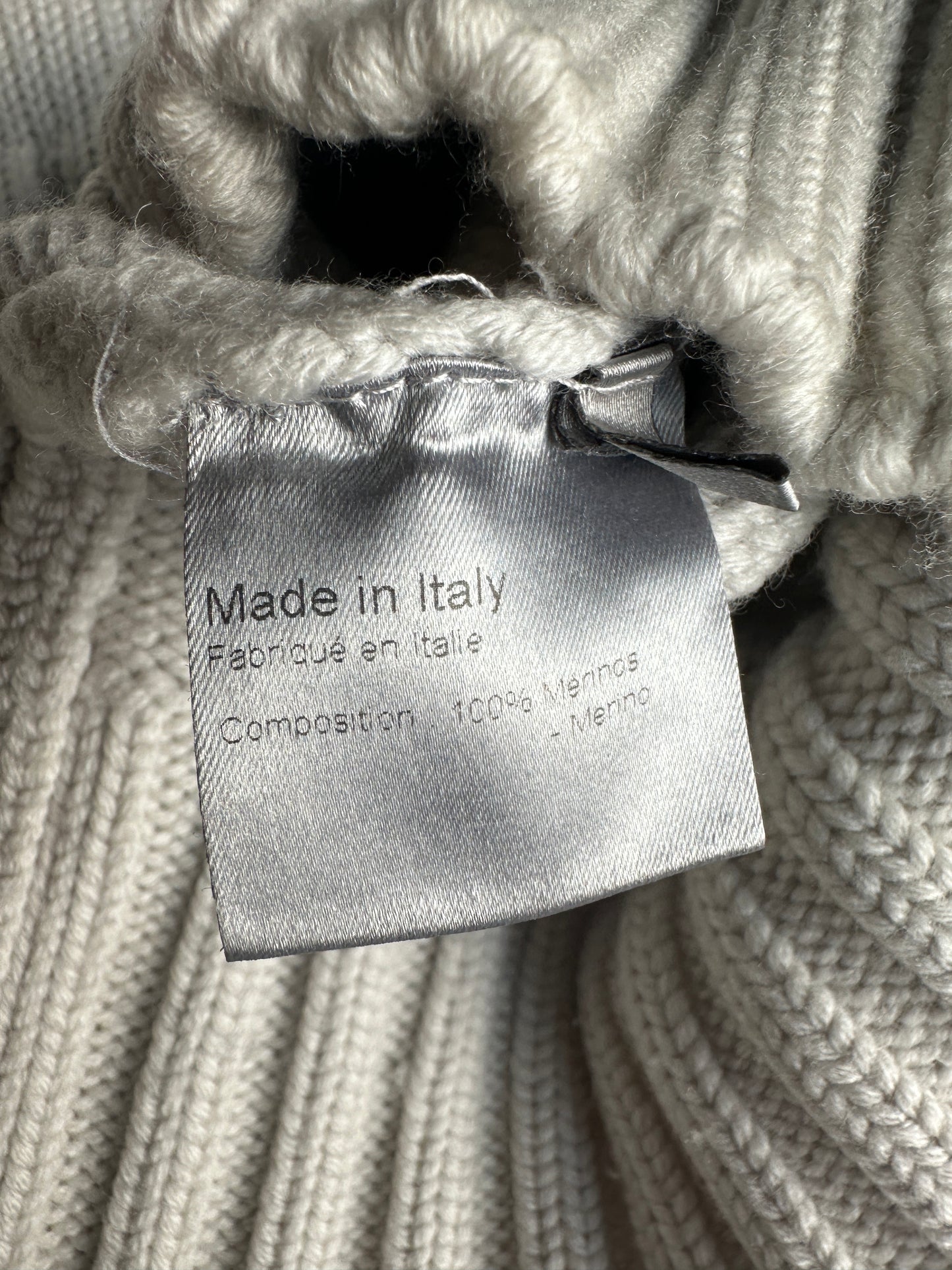 Dior Homme AW02 “Reflexion” divers knit