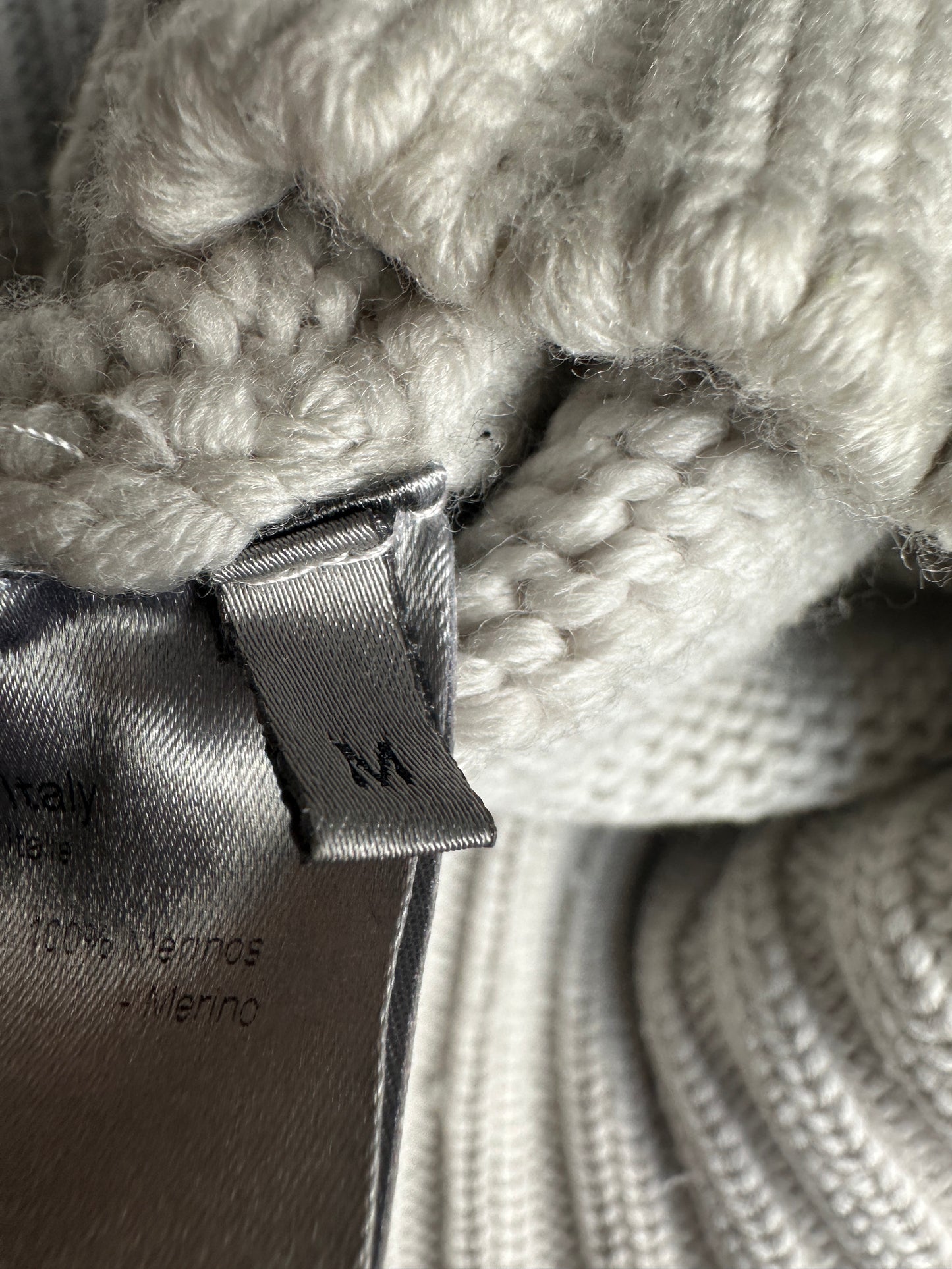 Dior Homme AW02 “Reflexion” divers knit