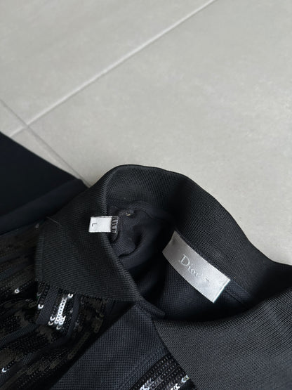 Dior Homme AW06 "These grey days" sequin polo