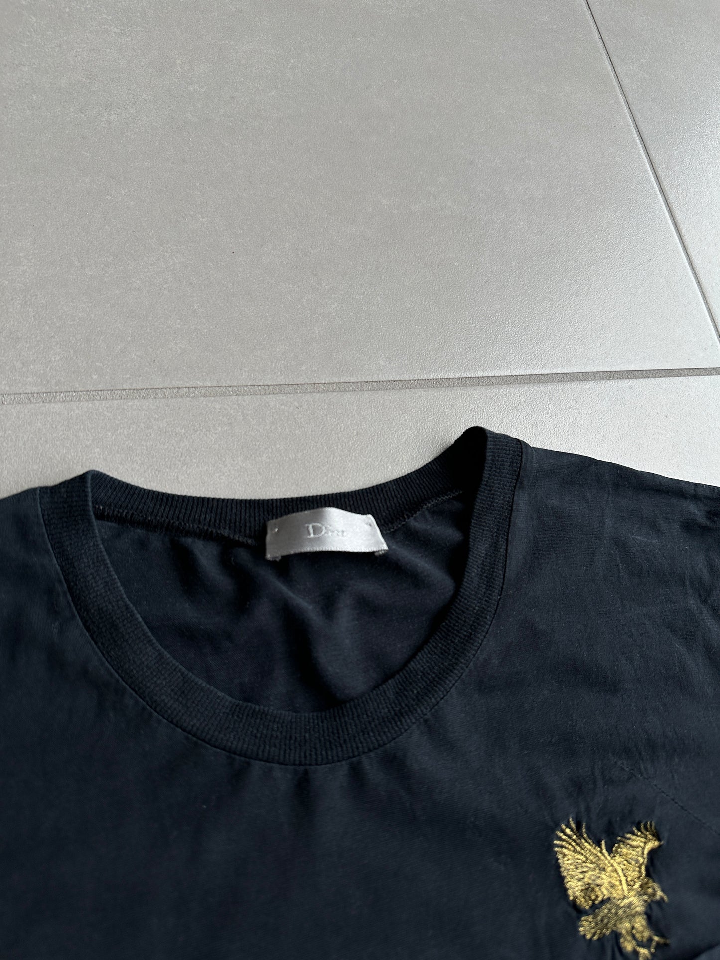 Dior Homme AW05 “In the morning” eagle motif T-shirt