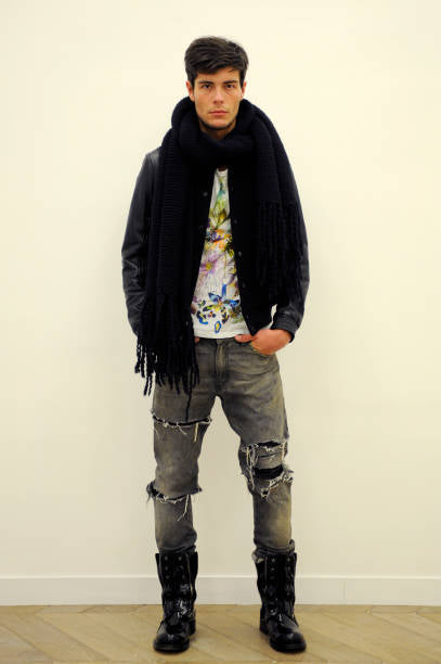 Balmain AW2010 distressed floral print t-shirt