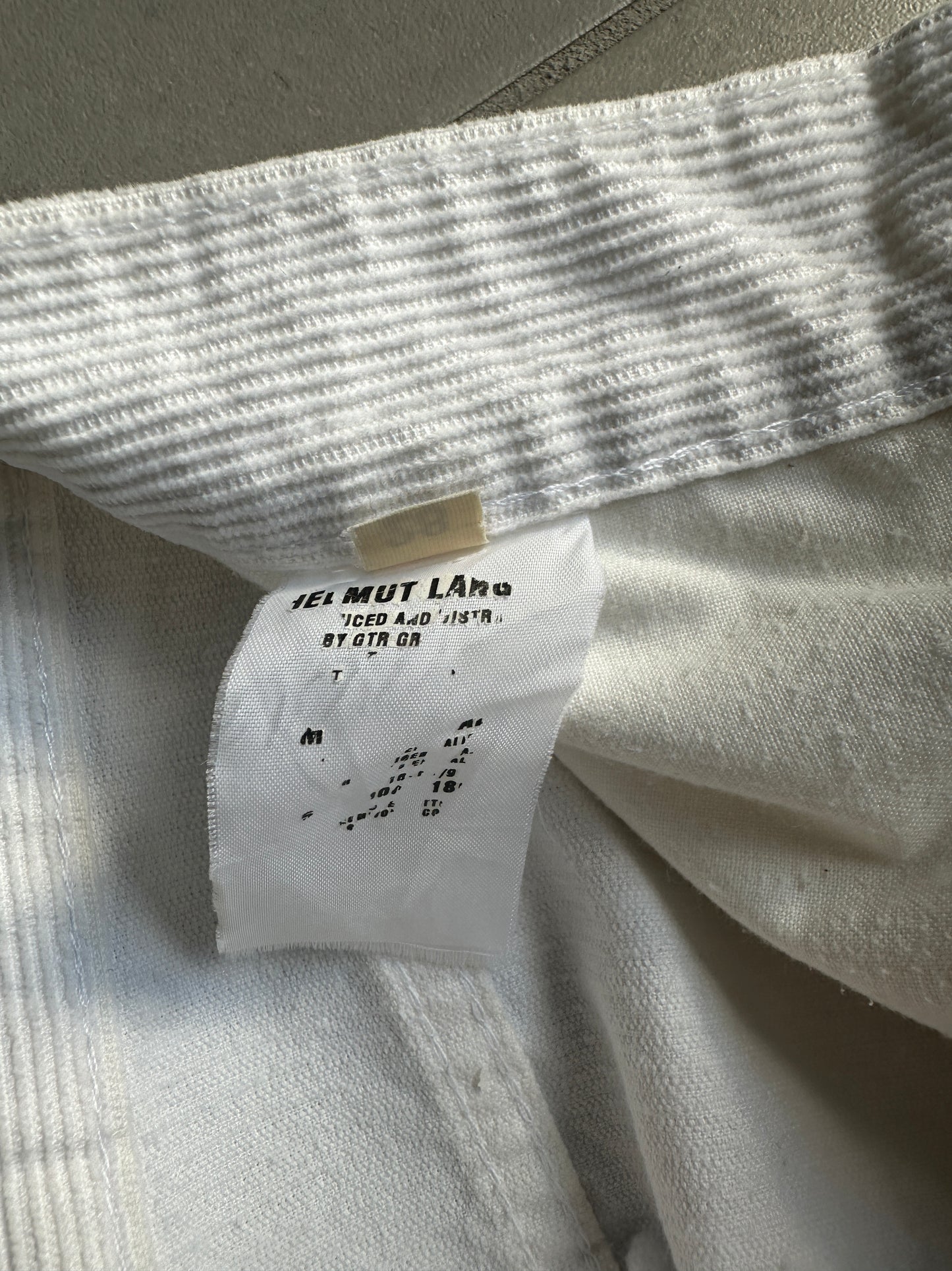 Helmut Lang circa AW1999 vintage Italian cut trousers