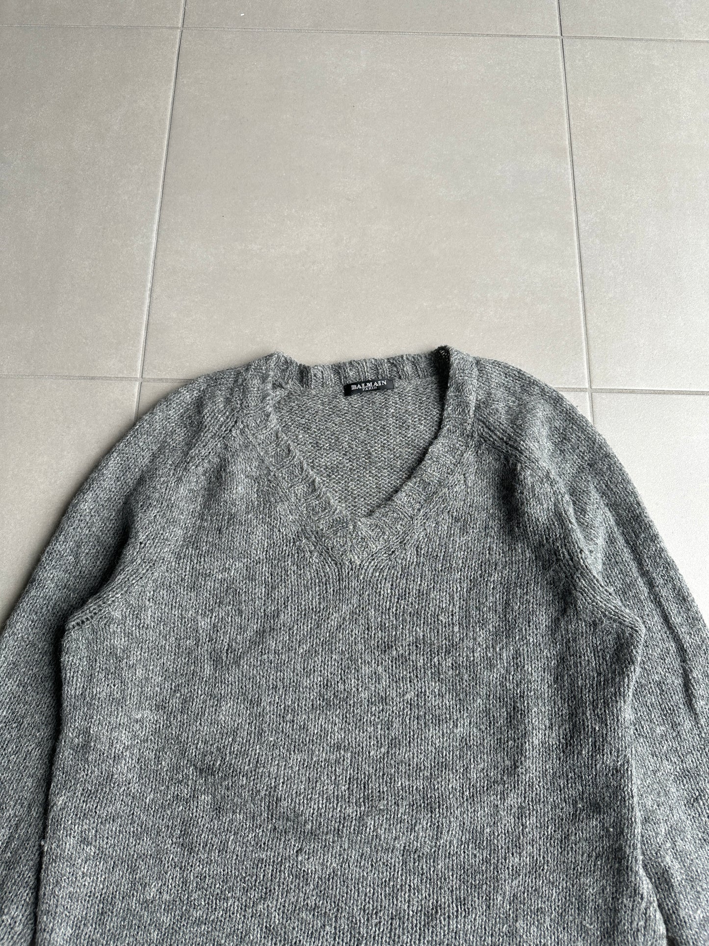 Balmain Homme AW10 V-neck sweater