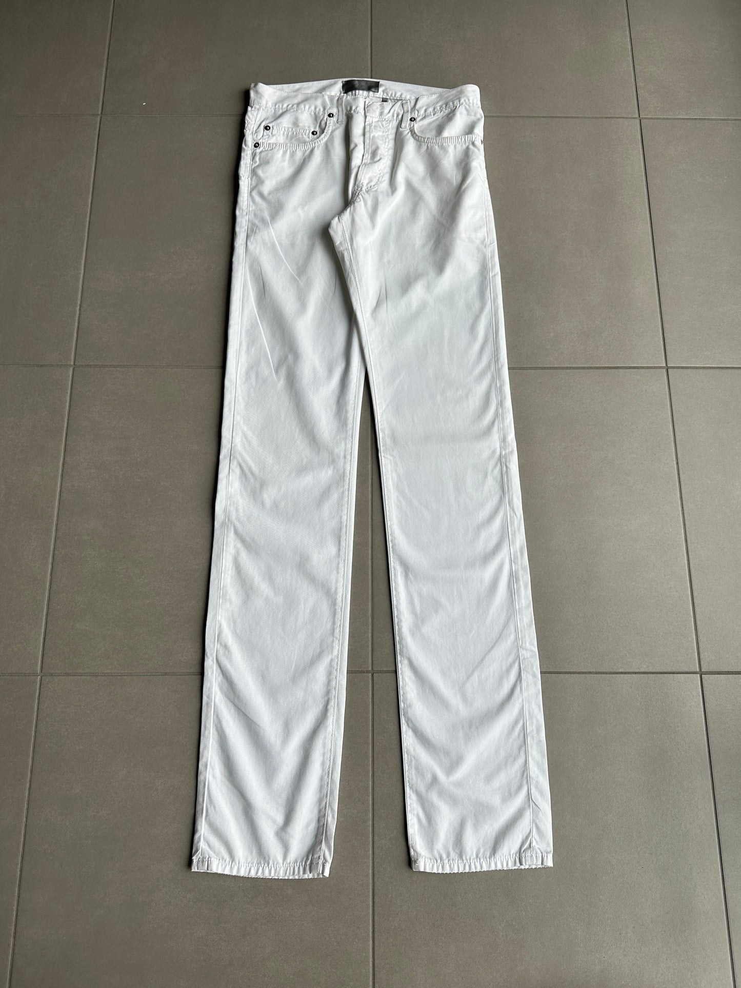 Dior Homme SS07 "We Look Good Together" whiskered trousers