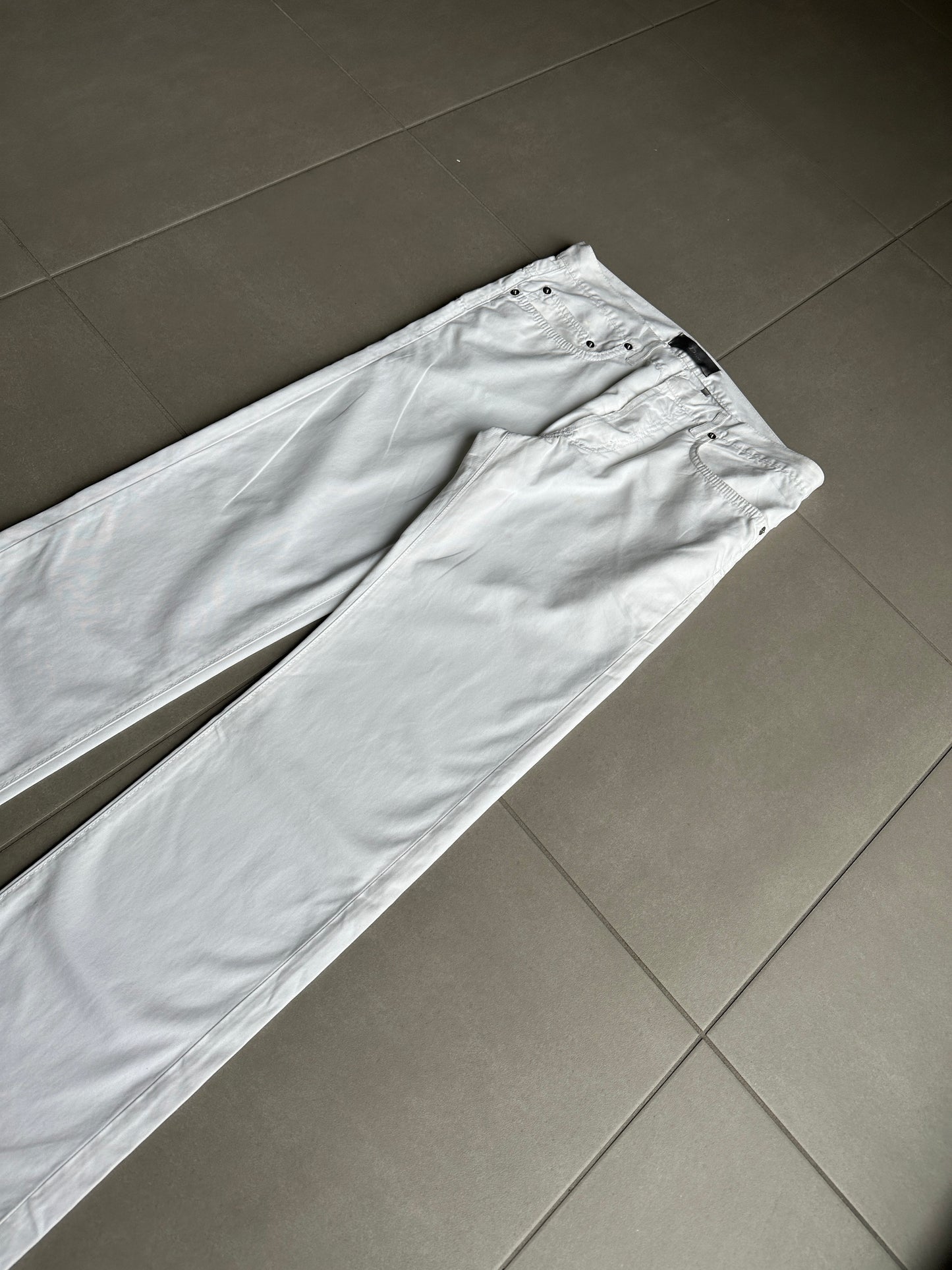 Dior Homme SS07 "We Look Good Together" whiskered trousers