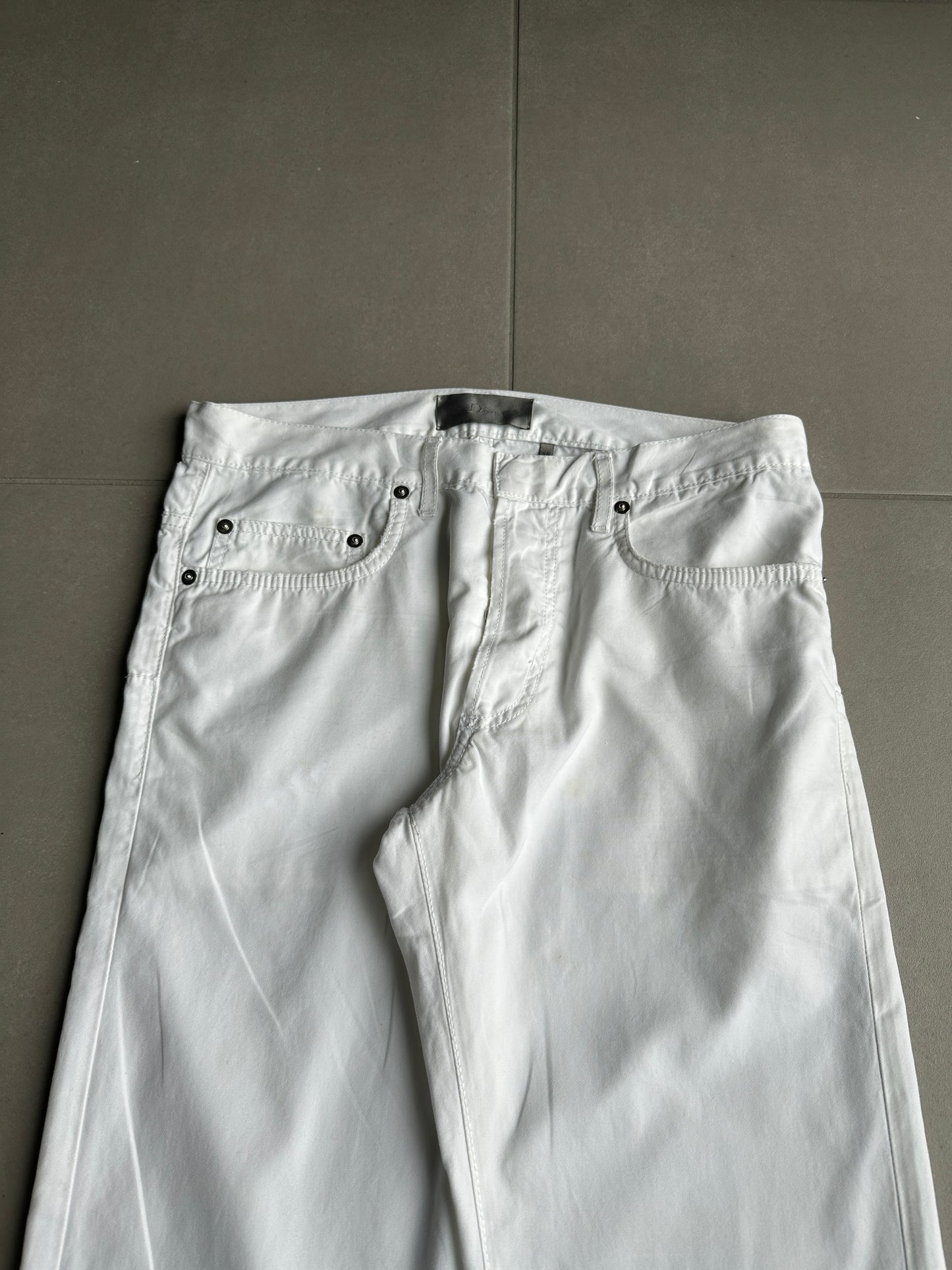 Dior Homme SS07 "We Look Good Together" whiskered trousers